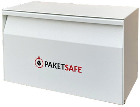 Abbildung: Smarter Paketsafe Loxone in weiss