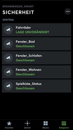 Wohnwagen Smarte Bike Diebstahl Überwachung Abb. Wohnwagen Smarte Bike Diebstahl Überwachung